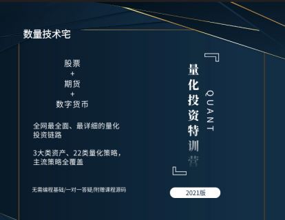 《Z0601-量化学院-量化投资特训营》
