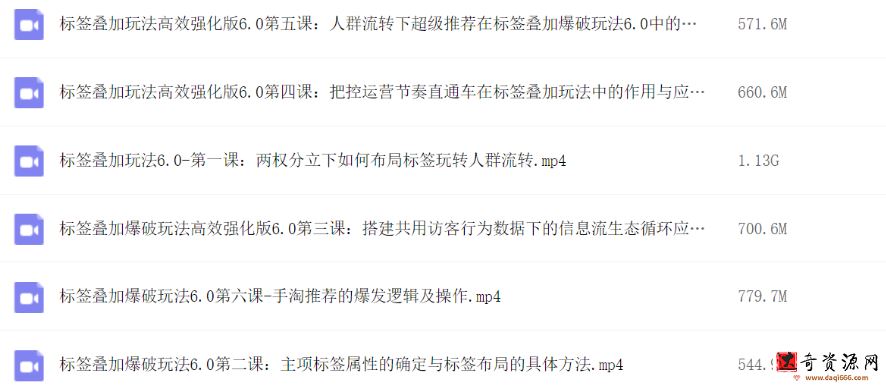 鬼脚七鬼式标签叠加爆破玩法6.0强化高效版价值5800元