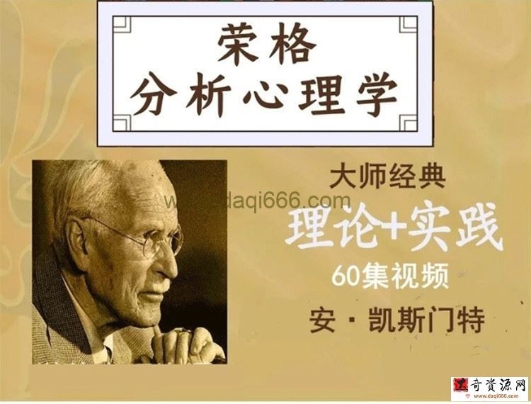 安凯斯门特 荣格分析心理学理论与实践课程工作坊线上课视频60集