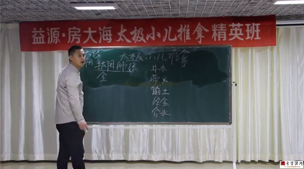 房大海五腧穴基础与应用及在小儿推拿的应用高清视頻