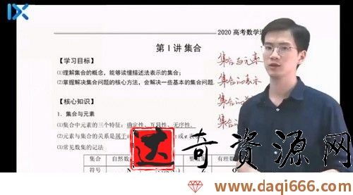 2021数学王嘉庆逆袭班