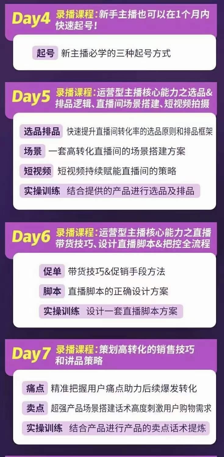 【短视频抖店蓝海暴利区】 【039 完美家族金牌主播实战进阶营（开课）3980】