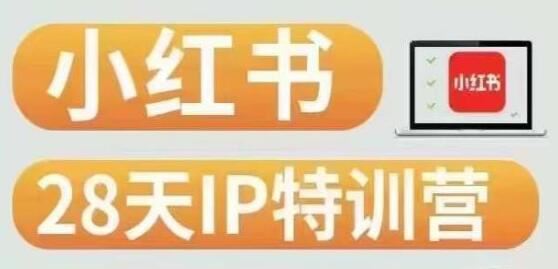 《28天小红书博主IP特训营》实战经验，快速涨粉变现