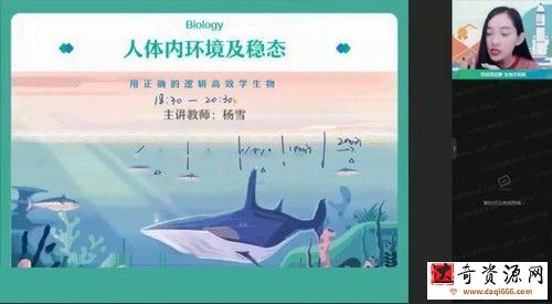 作业帮2022高二生物杨雪秋季尖端班