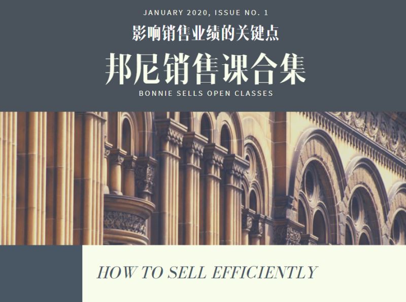 【【邦尼销售教育知识店铺】影响销售业绩的关键点合集】