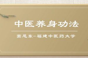 中医养身功法：窦思东-福建中医药大学（全14讲·完整版）