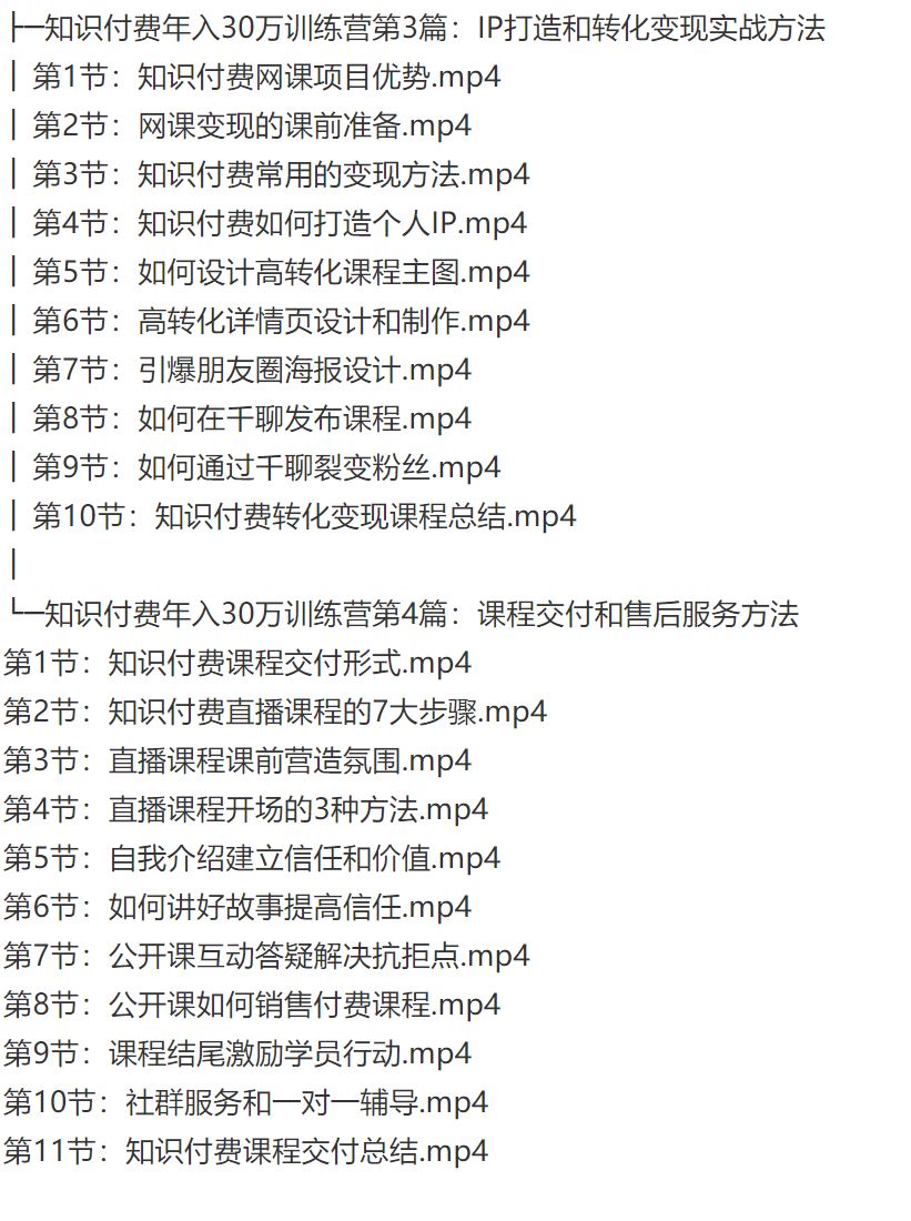 创奇学院·知识付费年入30万训练营