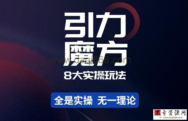 简易引力魔方&万相台8大实操玩法