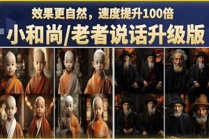 小和尚-老者会说话加速生成版
