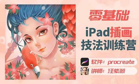汪紫薇零基础IPAD插画技法实训2022年