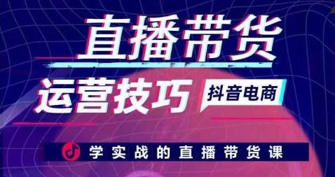 李扭扭-抖音电商直播带货运营技巧，学实战的直播带货课