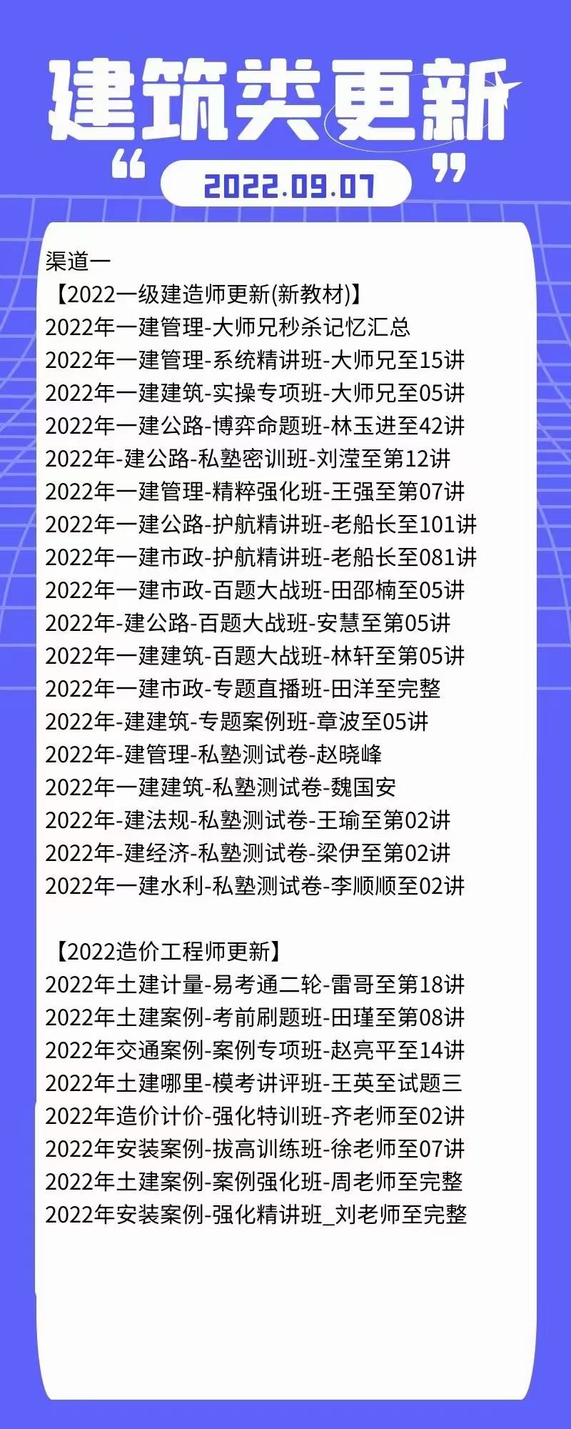 萌学院区09月07号更新 ????22建筑类