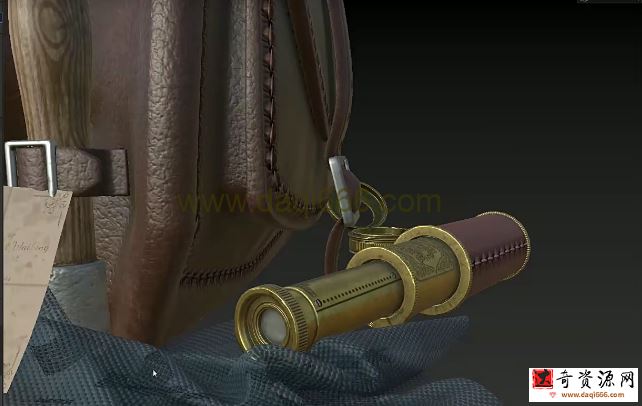 Substance Painter质感案例教学2020【画质高清有素材】