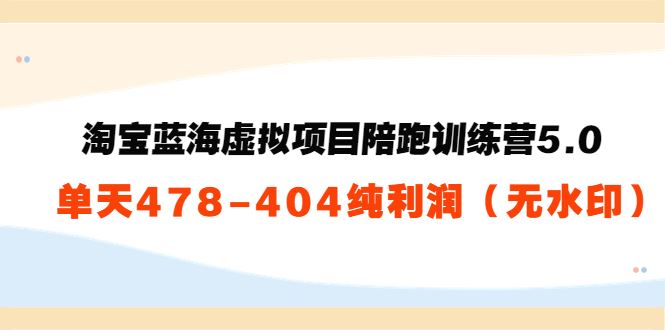 黄岛主：淘宝蓝海