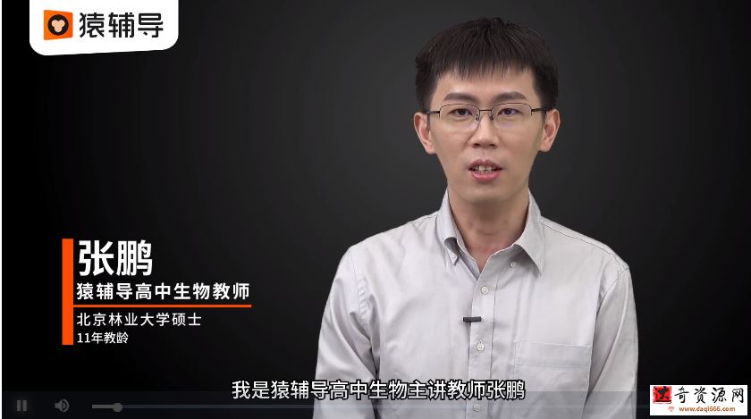 2022高考生物 张鹏高考生物一轮复习A+班课程视频百度云下载