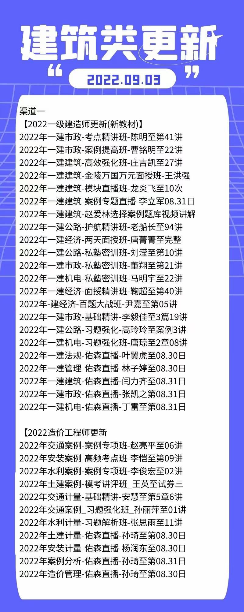 萌学院区09月03号更新 ????22建筑类