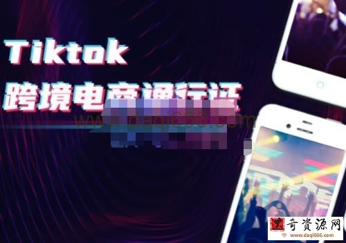 亿启出航·Tiktok跨境电商通行证2.0