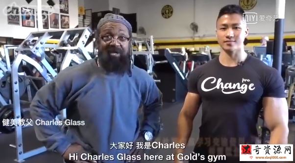 国外中字-美国健身教父 Charles增肌健美备赛