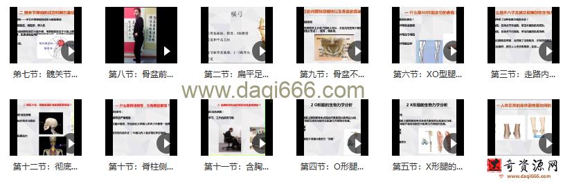 李明威健行体态12节