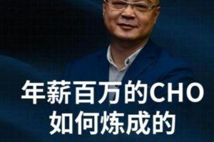 和君：百万年薪CHO进阶之道三、四、五期视频合集
