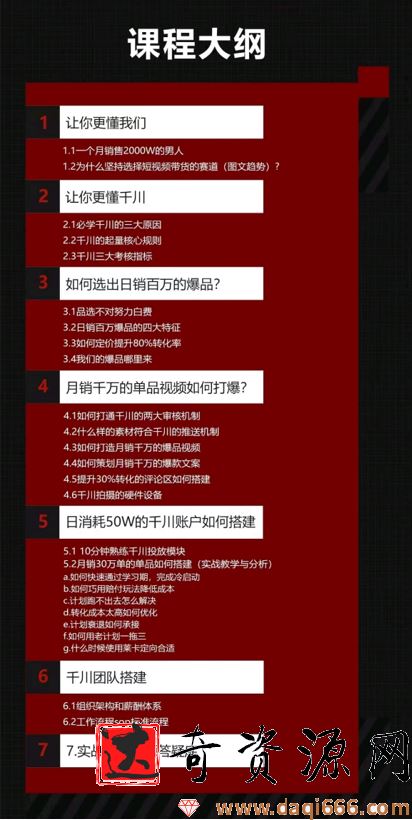 昭闻 千川短视频带货课,让你更懂千川