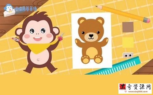 唱唱启蒙英语肢体动作课