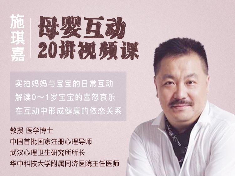 【《曾奇峰-施琪嘉母婴互动20讲视频课》】