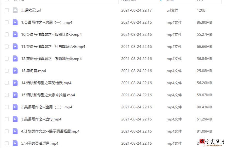 张丹丹 初中英语中考15天英语写作突破课程视频百度云下载