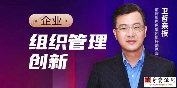 混沌大学-卫哲《企业组织管理创新》
