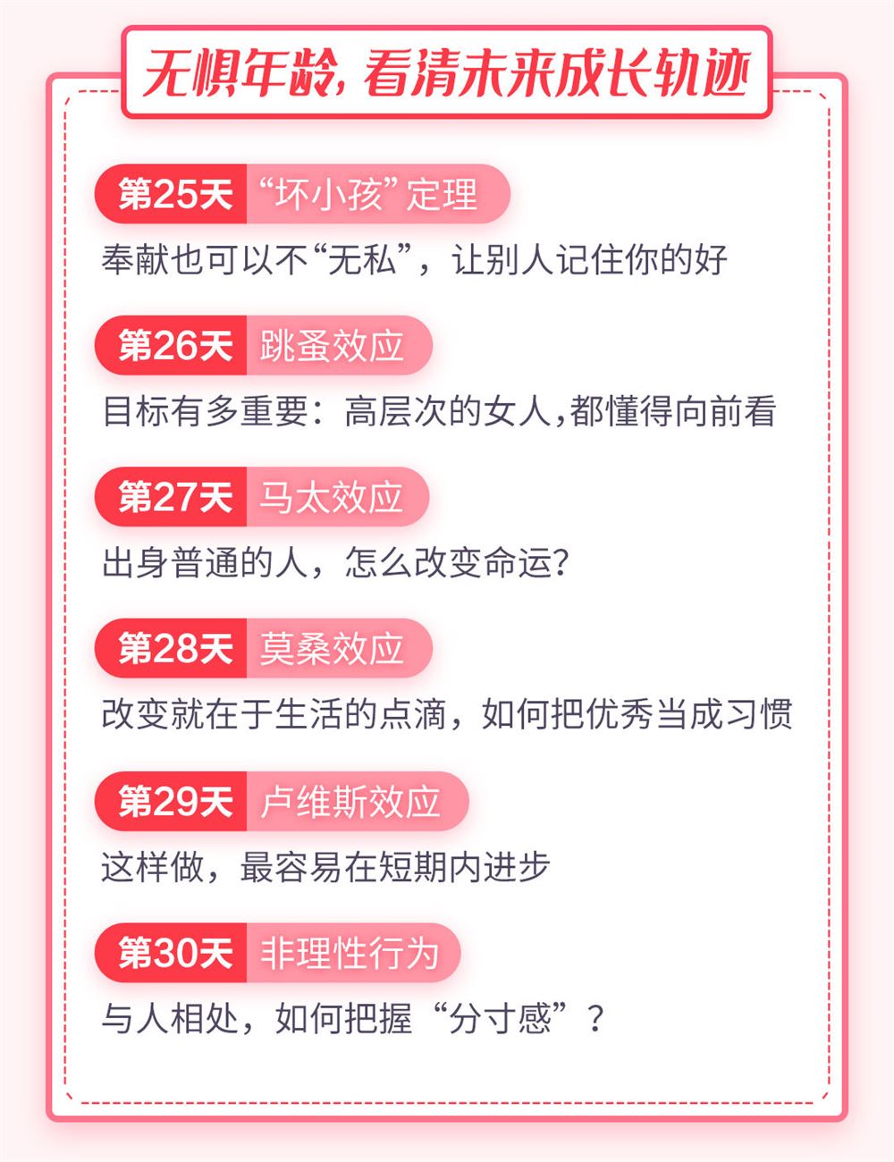 【完结】30个心理学知识小妙招 ‭ 音频课