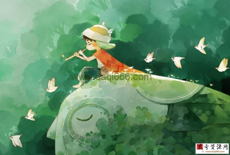 青时PS水彩插画系统课【画质高清只有视频】