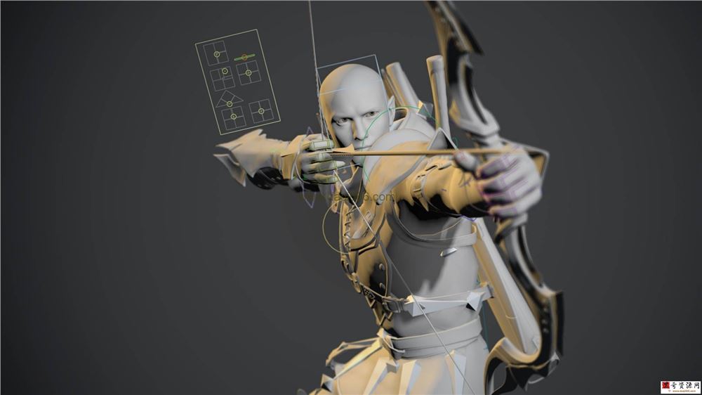 【3Dmax】LM游侠高级动画全流程案例教学之绑定篇