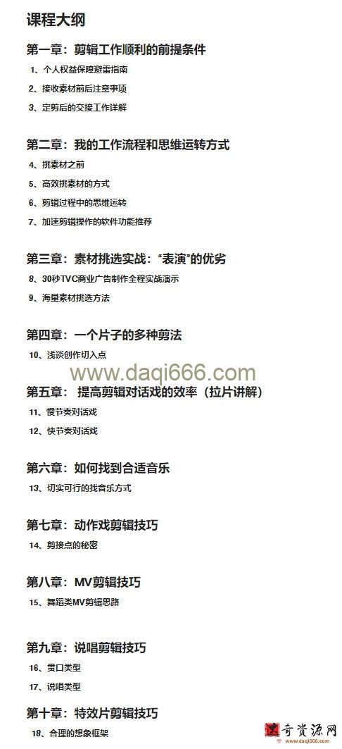 剪辑思维破冰行动2022年8月结课【画质高清有资料】
