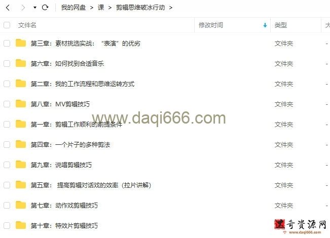 剪辑思维破冰行动2022年8月结课【画质高清有资料】