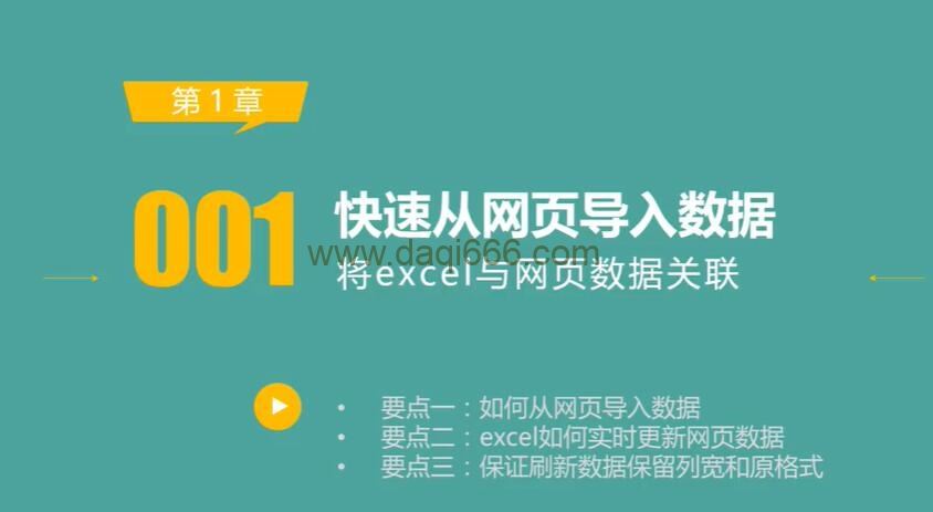 零基础Excel实战速成 76讲带习题和模板