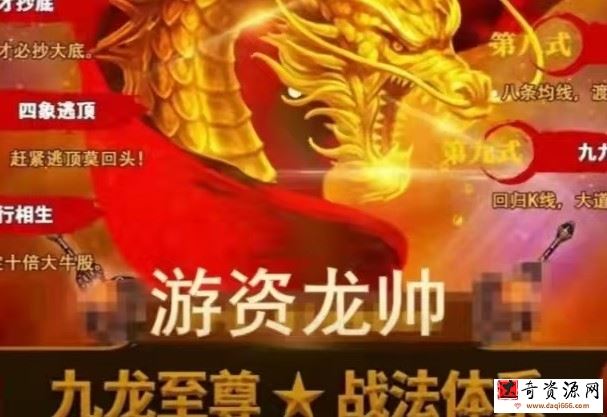 「清北游资」2022年清北游资龙门实战特训营缠龙内训课程视频