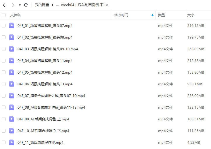 零基础Blender商业视频制作特训班第1期2022年
